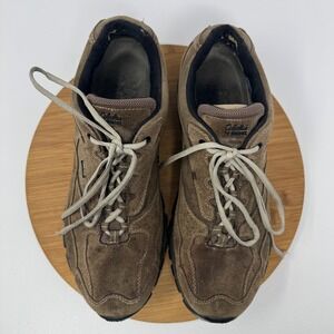 Cabelas by Meindl Pfledge Mens 11 GoreTex Suede Hiking Shoes Brown 5369-10